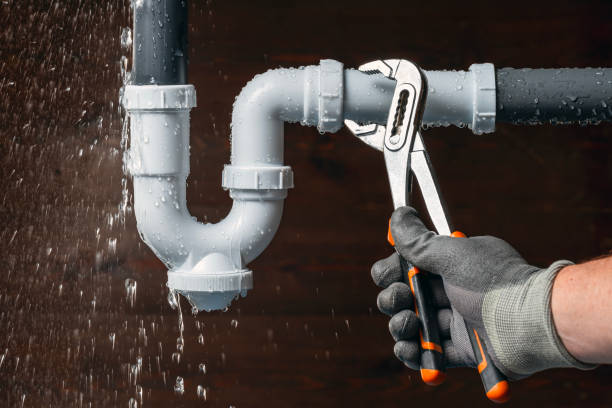 Professional Plumbing technician working in Amberson, PA